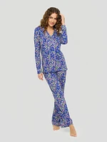 Bella Long Sleeve Top & Pant Pajama Set