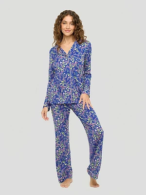 Bella Long Sleeve Top & Pant Pajama Set