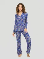 Bella Long Sleeve Top & Pant Pajama Set