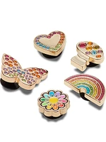 5-Pack Jibbitz Rainbow Elevated Festival Charms