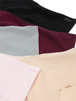 5-Pack No-Show Hiphugger Panties