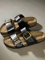 Sydney Luxe Buckle Sandals