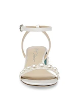 Tina Pearl Block Heel Sandal