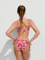 Boho Beach Twist Push-Up Bikini Top