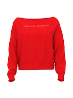 Off The Shoulder Sweatshirt