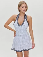 Audrey Satin Dress
