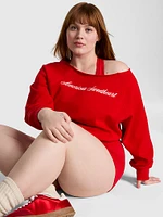 Off The Shoulder Sweatshirt