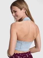 Denim by PINK Halter Vest Top