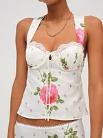 Rosebud Corset Top