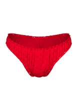 Hudson Eyelet Cheeky Bikini Bottom