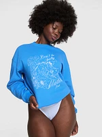 Ivy Fleece Oversized Crew Sweatshirt