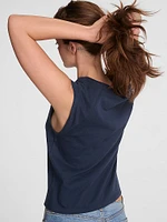 Retro Cotton Muscle Tank Top