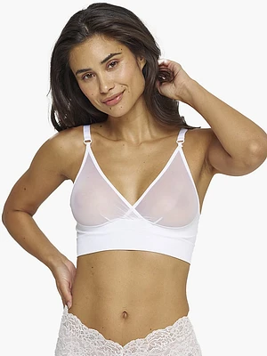 Sheer Wire-Free Bralette