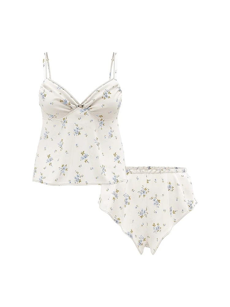 Wildflower Chiffon Cami Set