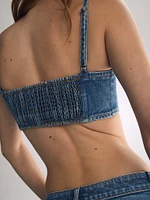 Atelier Victoria's Secret X Altuzarra Denim Bra Top