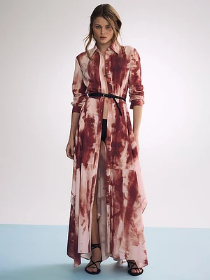 Atelier Victoria's Secret X Altuzarra Georgette Long Shirt Dress