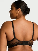 Rose Lace Uplift Balconette Bra