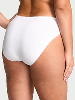 Stretch Cotton High-Leg Brief Panty