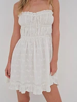 Edie Eyelet Slip Dress