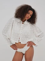 Edie Eyelet Thong Panty