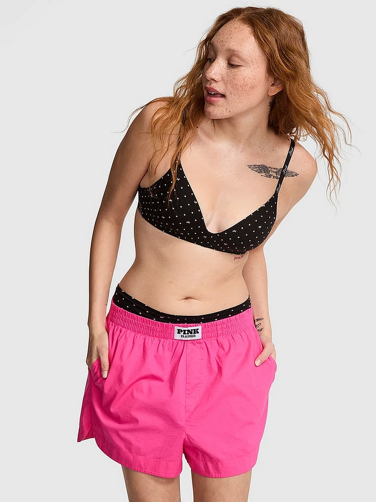 Boyfriend Boxer Pajama Shorts
