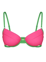 Strappy Push-Up Bikini Top