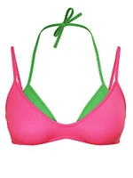 Layered Scoop Bikini Top