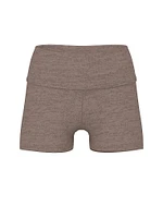 All-Day Cotton Foldover 3" Bike Shorts