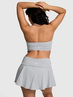 All-Day Cotton Halter Sports Bra