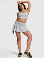 All-Day Cotton Halter Sports Bra