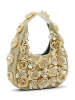 Beaded Small Hobo Bag