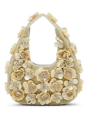 Beaded Small Hobo Bag
