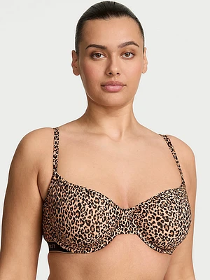 T-Shirt Cotton Unlined Demi Bra