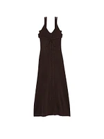 Atelier Victoria's Secret X Altuzarra Knit Button-Front Long Dress