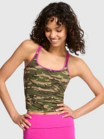 All-Day Cotton Square-Neck Tank Top