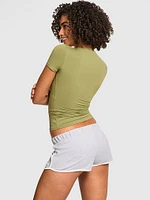 Cotton Modal Micro Shorts