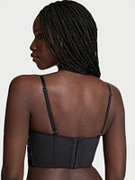 Siren Shimmer Embroidery Corset Top