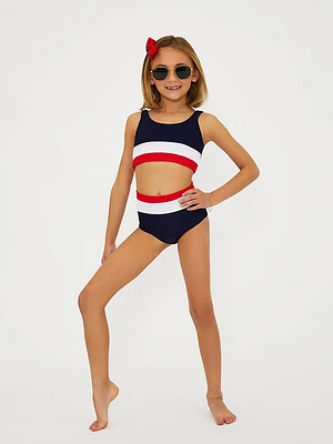 Little Mackenzie & Heidi Two-Piece Swimsuit