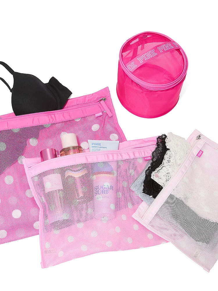 4-Piece Delicates Wash Bag Set