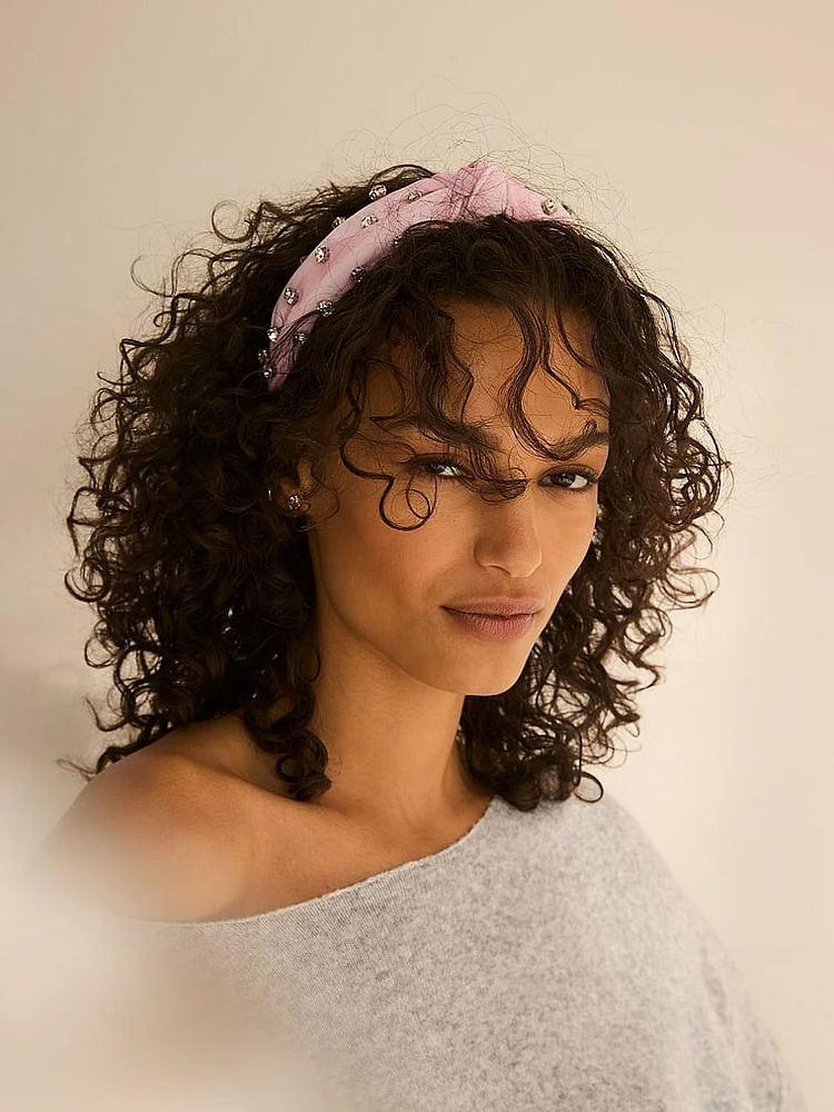 Satin Knot Headband