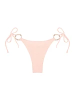 Orb Seersucker Praia Bikini Bottom