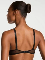 Sexy Tee Lightly Lined Paisley Lace Demi Bra
