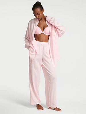 Modal-Cotton Long Pajama Set