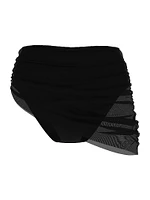 Ruched Cheeky Bikini Swim Skort