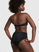 High-Leg Cheeky Bikini Bottom