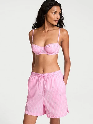 Heritage Cotton Shine Shorts