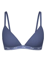Wear Everywhere Lightly Lined Wireless Triangle Bra