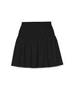 Beachwear Ruffled Mini Skirt