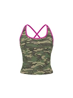 All-Day Cotton Square-Neck Tank Top