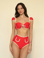 Cabana Bow Bikini Top